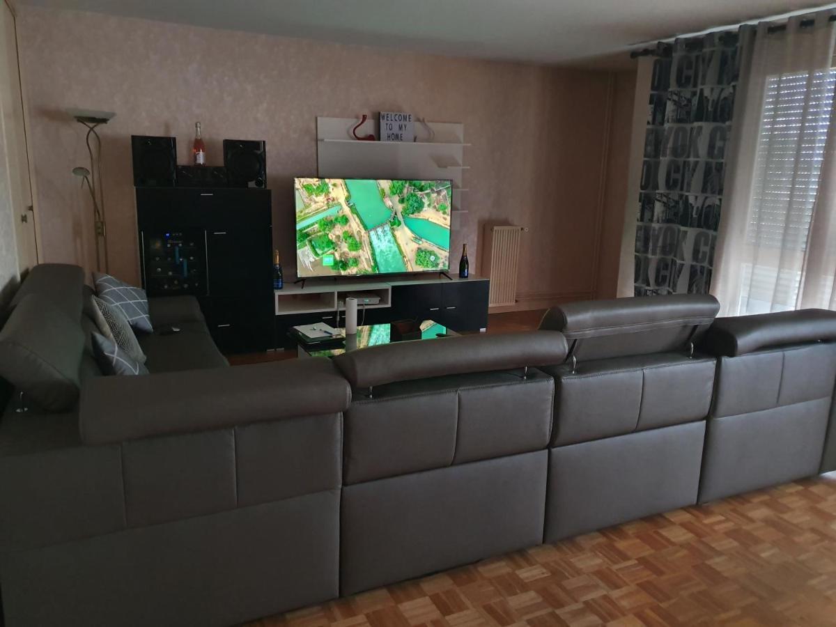 Dans Grand Appart De 113M2 Proche Paris 크레유 외부 사진